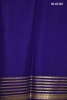 Contrast Classic Pure Mysore Crepe Silk Saree